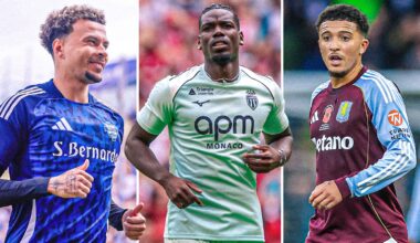 Free agents: Jadon Sancho, Paul Pogba and Dele Alli among players available on free transfer after summer window shuts | Football News