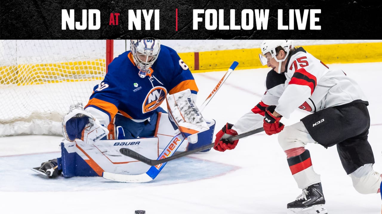 WATCH LIVE & SCORE UPDATES: Devils 3, Islanders 3
