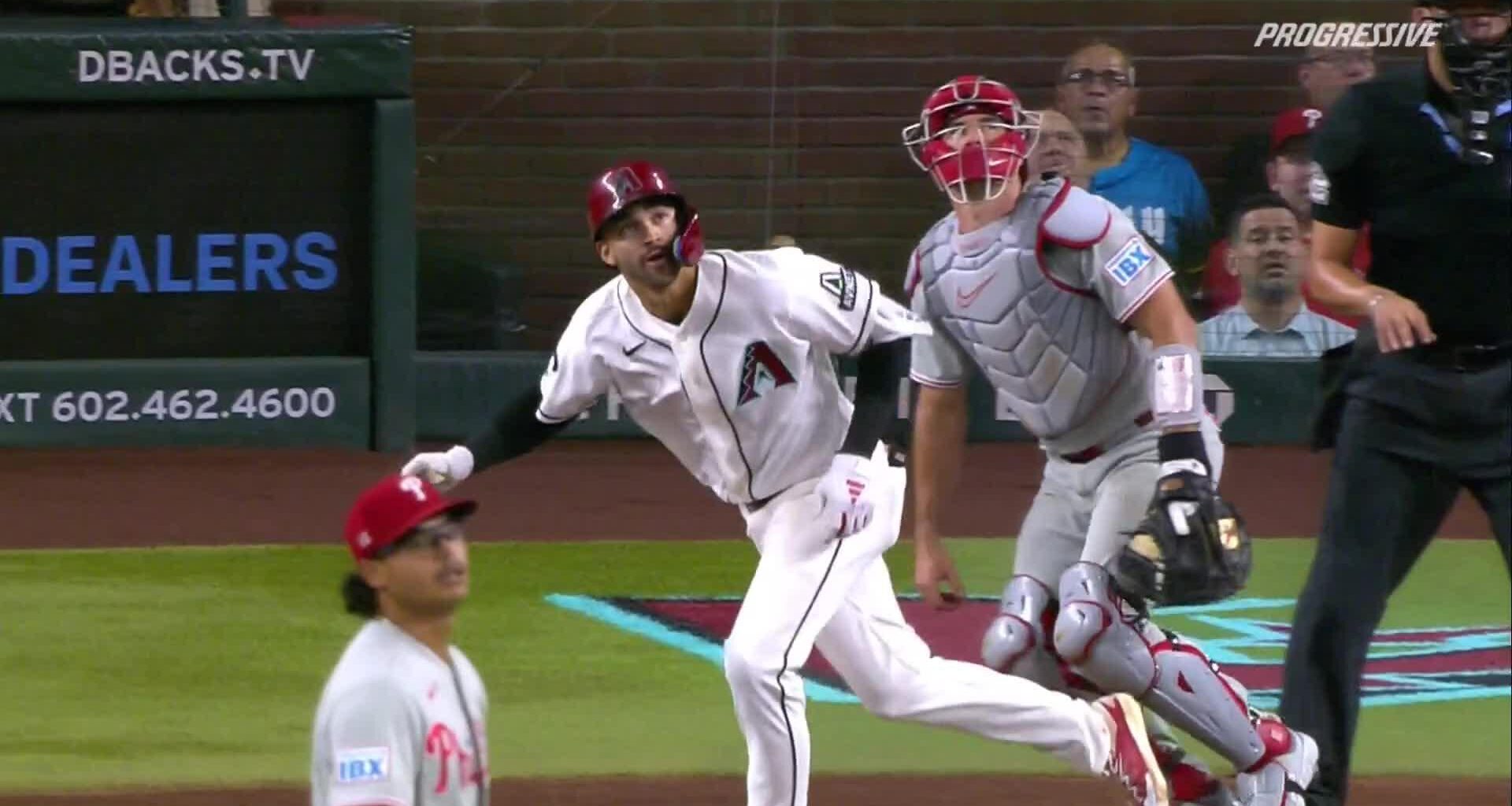 Bryce Harper reaches base 5 times, Phillies beat the Diamondbacks 7-1 for 6th straight win