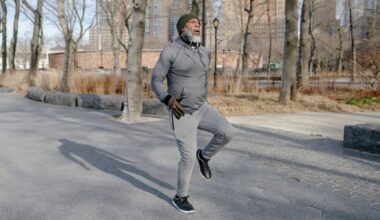 man, park, exercise, hat, one leg