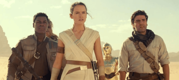 star wars episode 9 rise of skywalker rey finn poe still star wars episode 9 rise of skywalker rey finn poe still