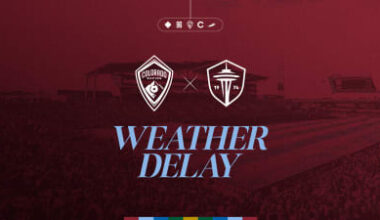 Inclement Weather Protocol for Colorado Rapids vs Seattle Sounders