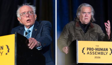 Bernie Sanders and Steve Bannon call for curbs on AI : NPR