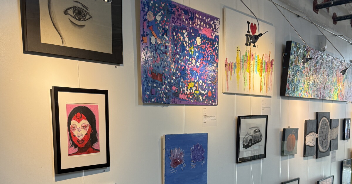 Gallery featuring neurodivergent artists opens on Venice's Abbott Kinney