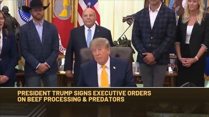 BREAKING NEWS: President Trump signs executive orders targeting predators and packers
