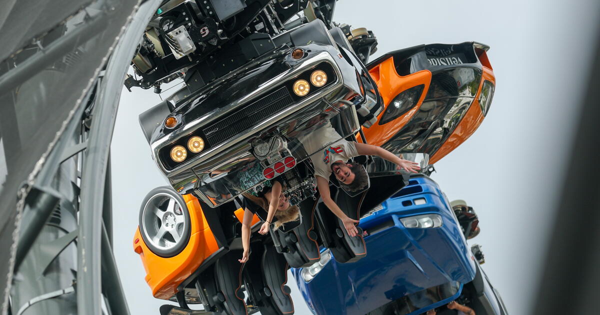 The Fast & Furious coaster officially opens at Universal Studios