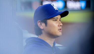 Shohei Ohtani out of the Dodgers lineup, available to pinch-hit