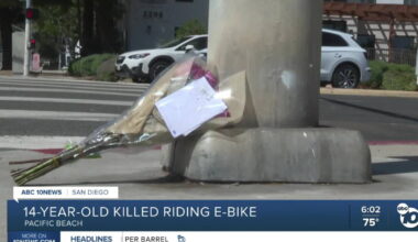 Teen killed in Pacific Beach e-bike crash Saturday night
