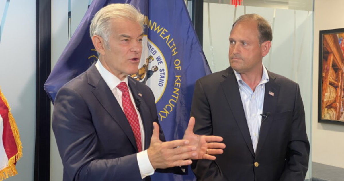 Dr. Oz visits Lexington amid Kentucky Medicaid concerns
