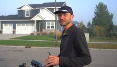 Latvian hiker, walking around the world for mental health, swings through Moorhead - InForum