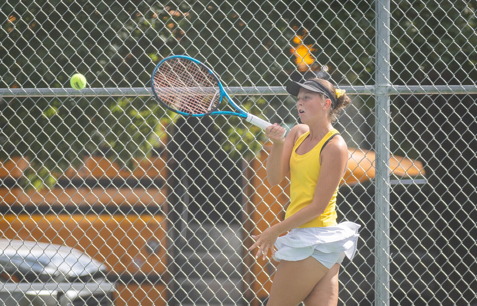 Kernel girls tennis cruises past Huron in home dual - Mitchell Republic