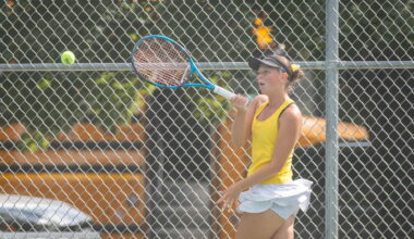 Kernel girls tennis cruises past Huron in home dual - Mitchell Republic