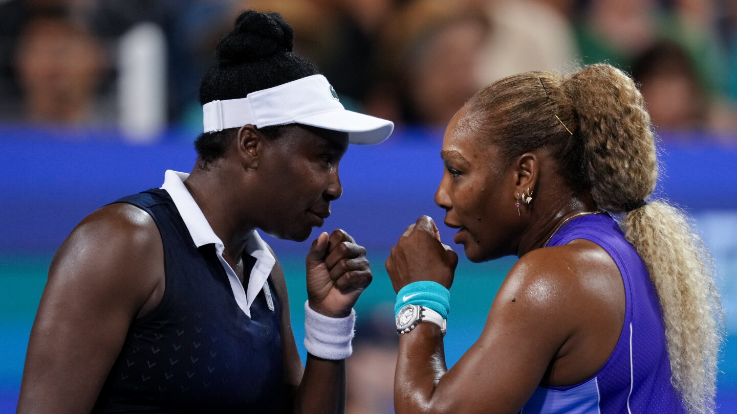 Williams sisters start U.S. Open doubles against team with Maya Joint, who beat Serena at Wimbledon