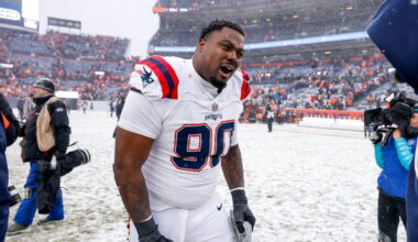 Christian Barmore returns to Patriots practice, TreVeyon Henderson remains out