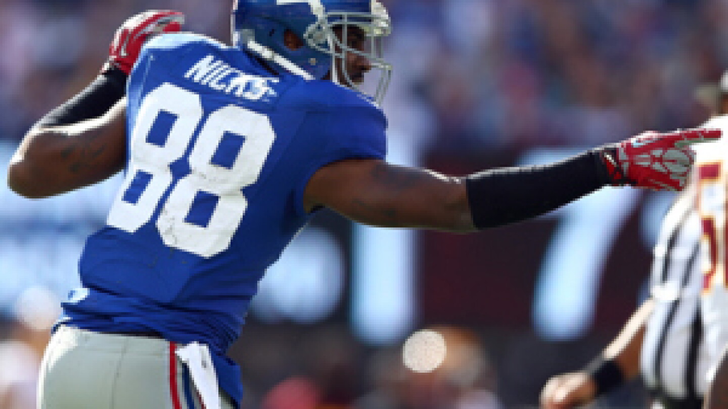 Giants receivers pick numbers that bring back good memories