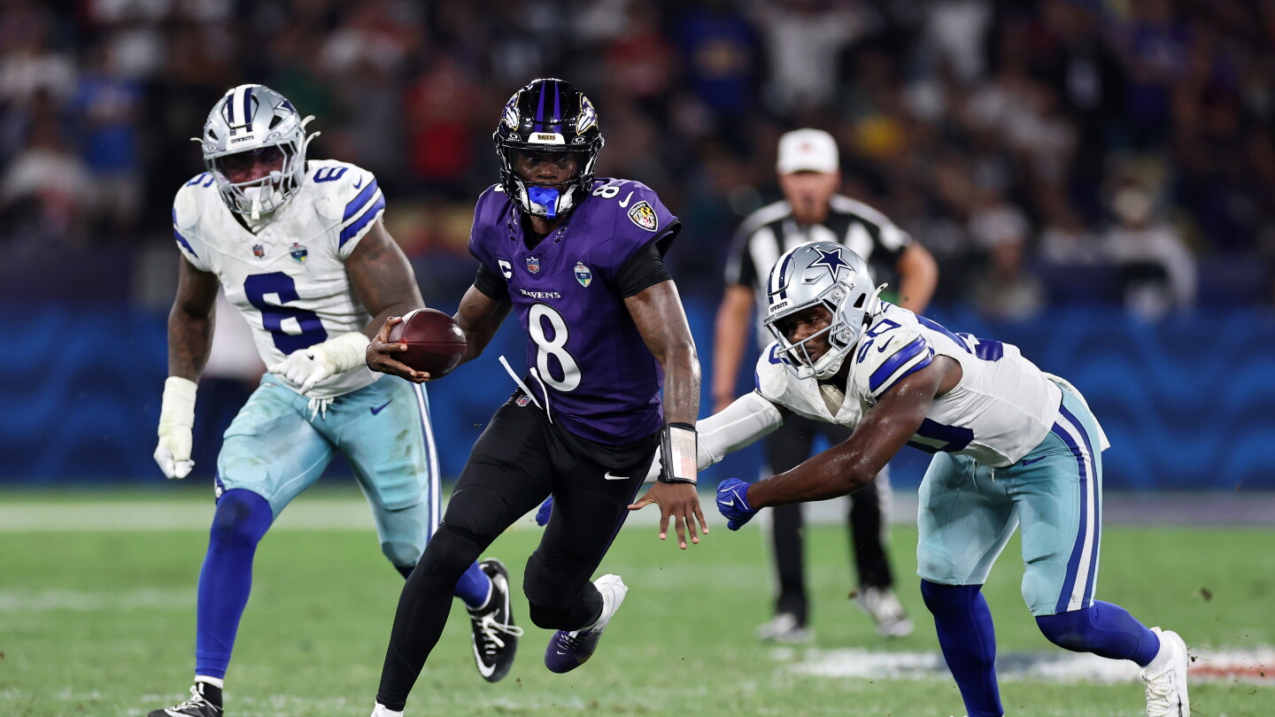 Lamar Jackson is not practicing Wednesday