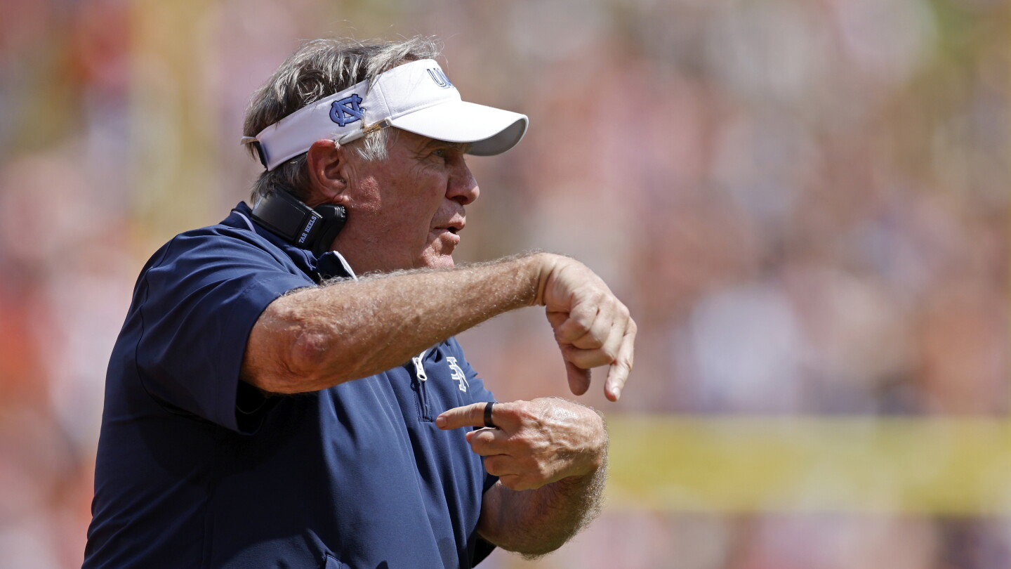 Bill Belichick and North Carolina blow big lead, lose 28-20 at Clemson
