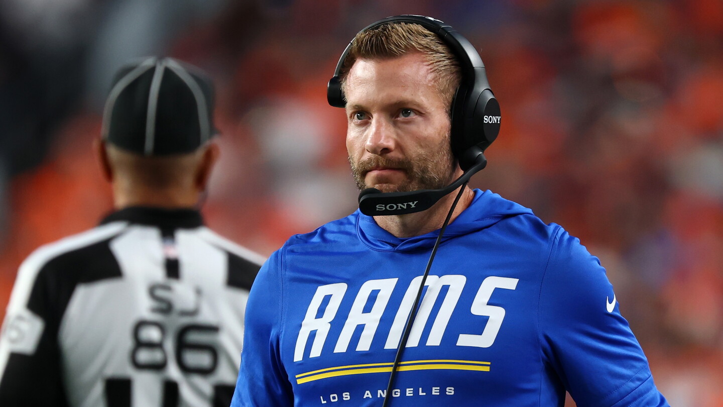 Sean McVay didn't have much to say after Sunday night's loss
