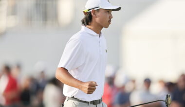 Internationals split Saturday foursomes with U.S. to take advantage into final day of 2026 Presidents Cup