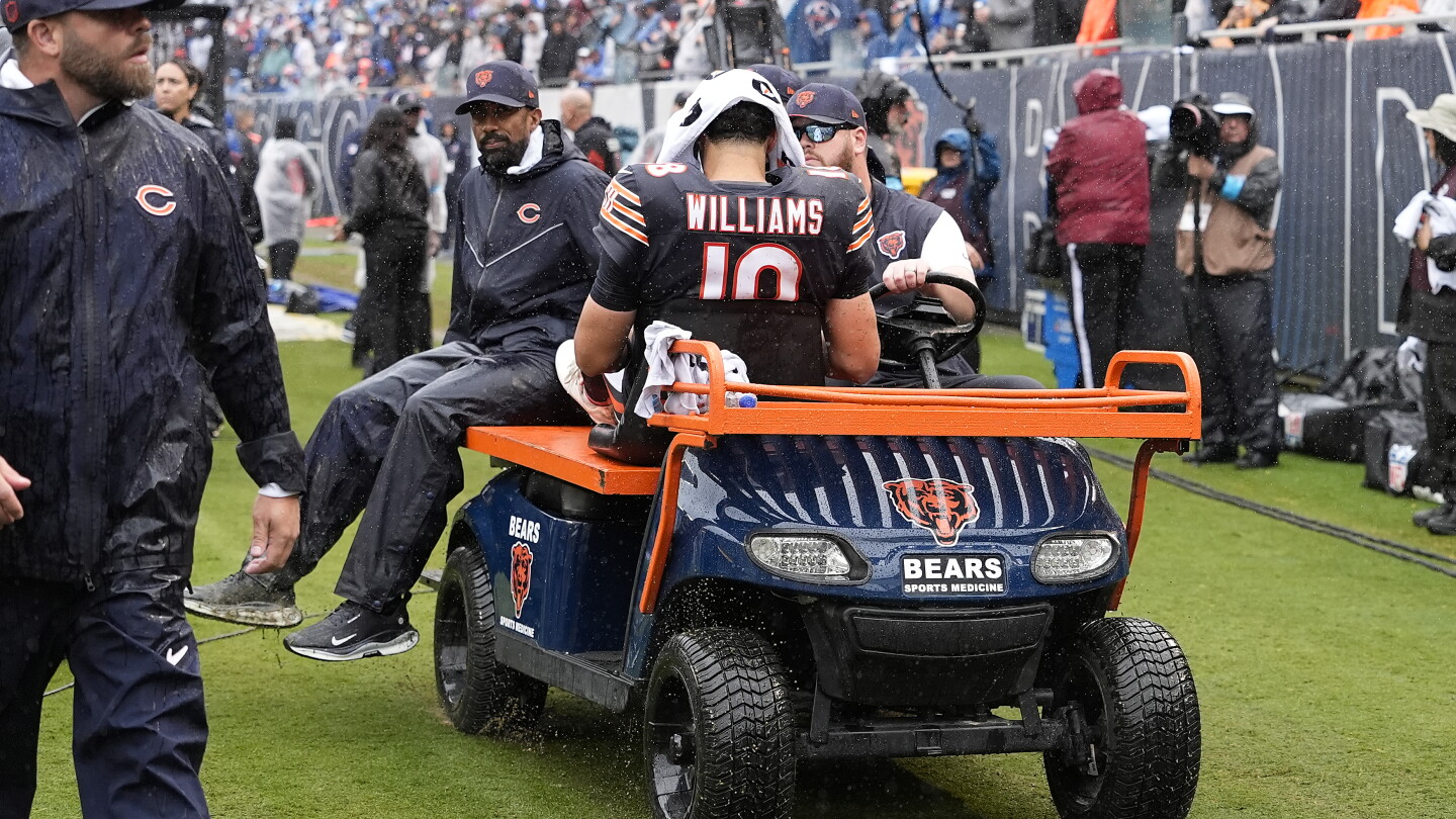 Report: Caleb Williams has a Grade 2 hamstring strain