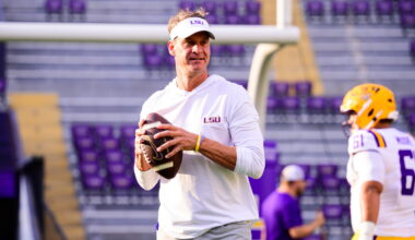 Lane Kiffin: Leaving former NFL players off roster in best interest of LSU