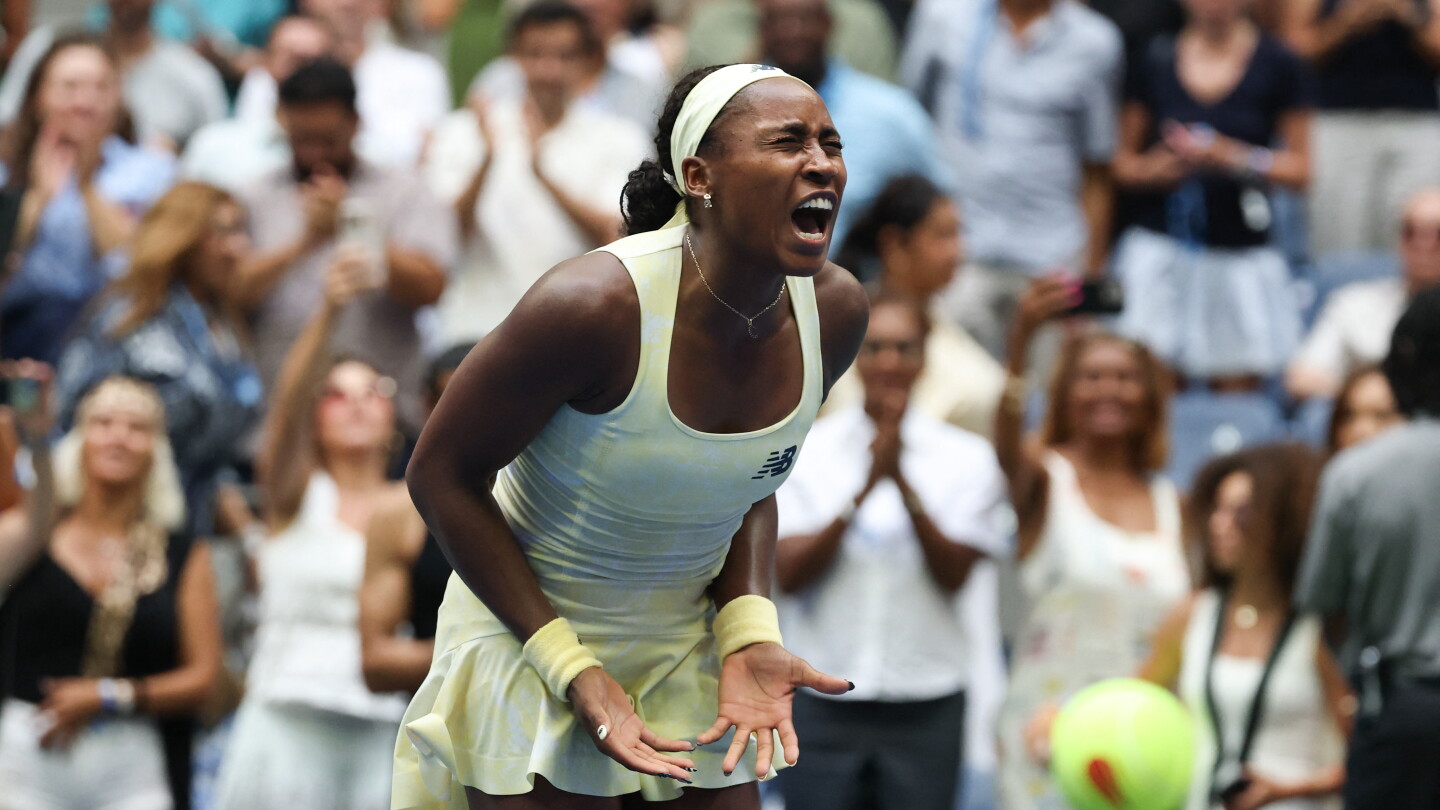 Coco Gauff rallies to reach the US Open semifinals against new women’s No. 1 Elena Rybakina