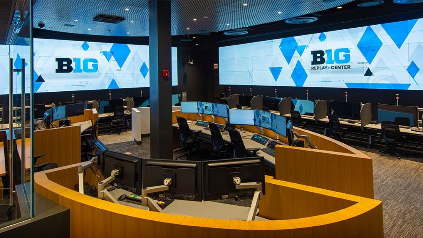 Big Ten is using enhanced replay access this season, in Friday games only
