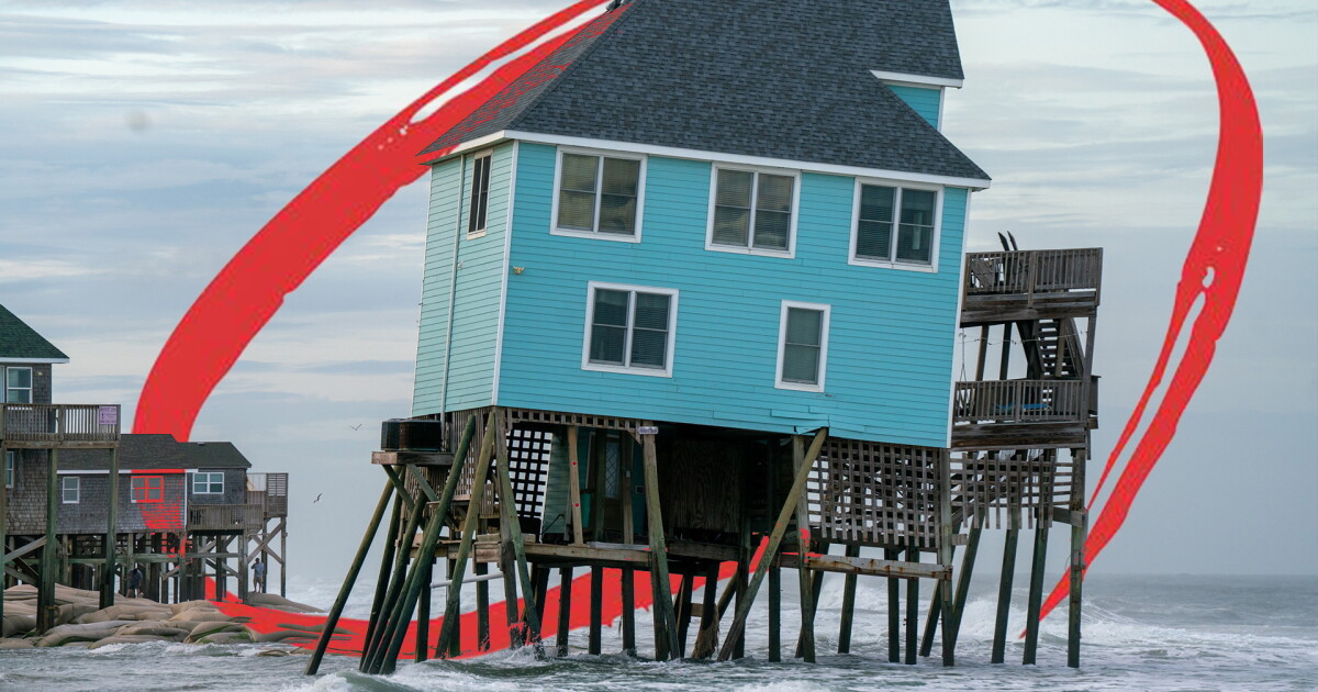 You'd expect homeowners to save their stuff. Federal policy pays them to leave it