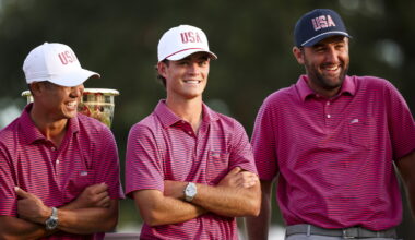 Jackson Koivun has already arrived, but in Presidents Cup debut, he showed up