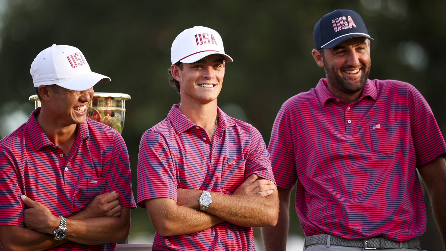 Jackson Koivun has already arrived, but in Presidents Cup debut, he showed up