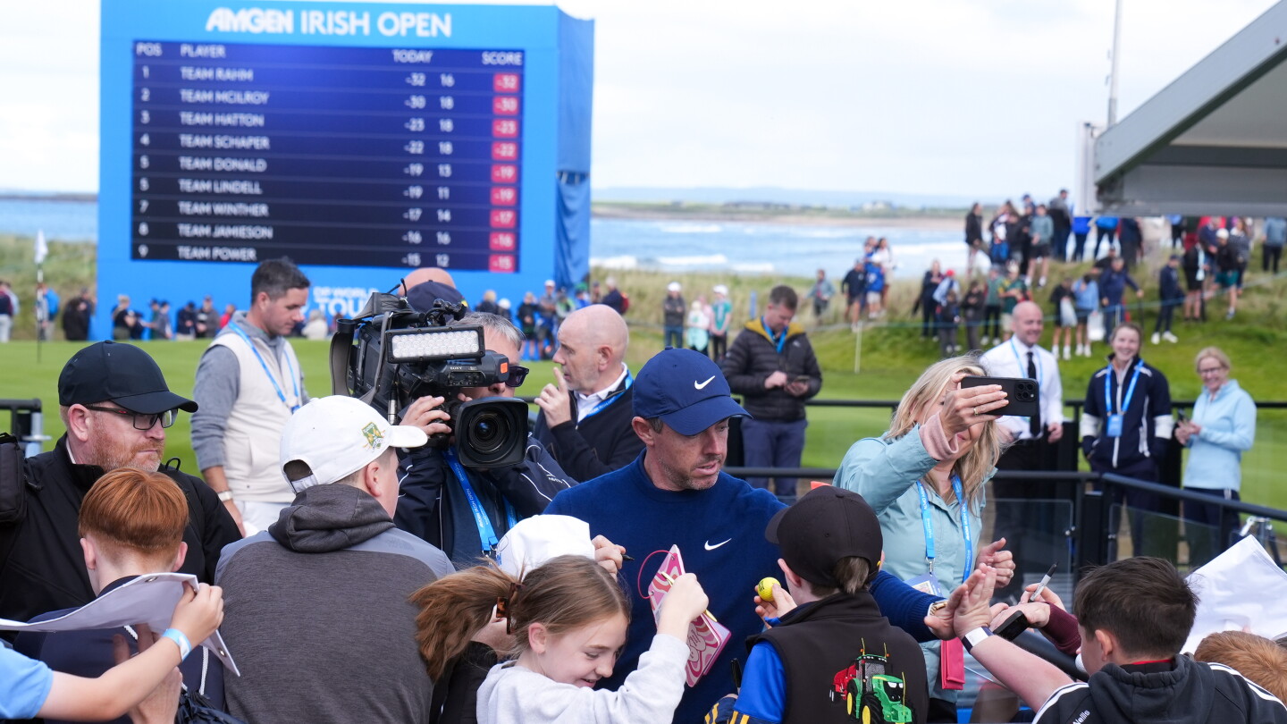 Rory McIlroy says President Trump's presence at Irish Open will 'provide some challenges'
