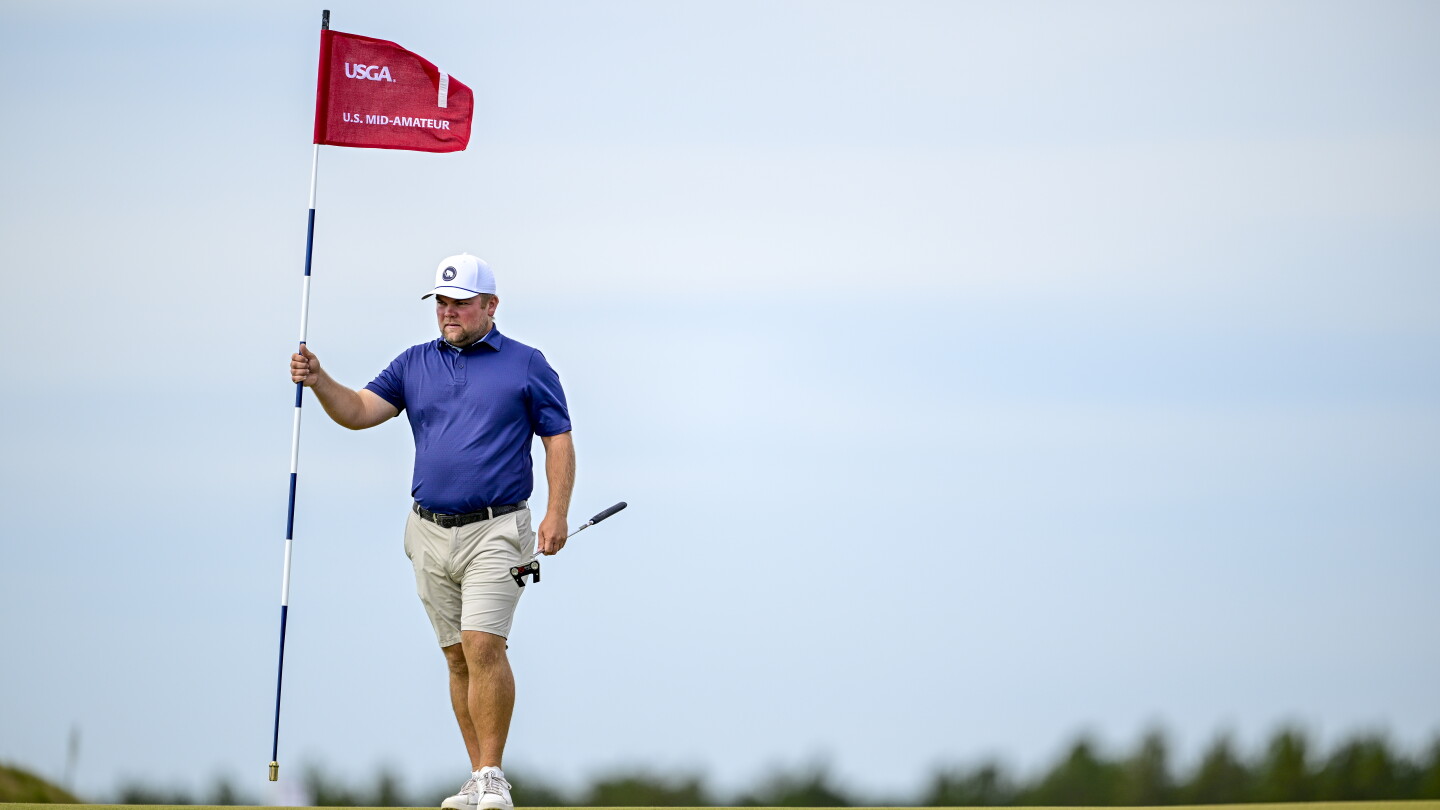 Local caddie limps – literally – into U.S. Mid-Amateur quarterfinals