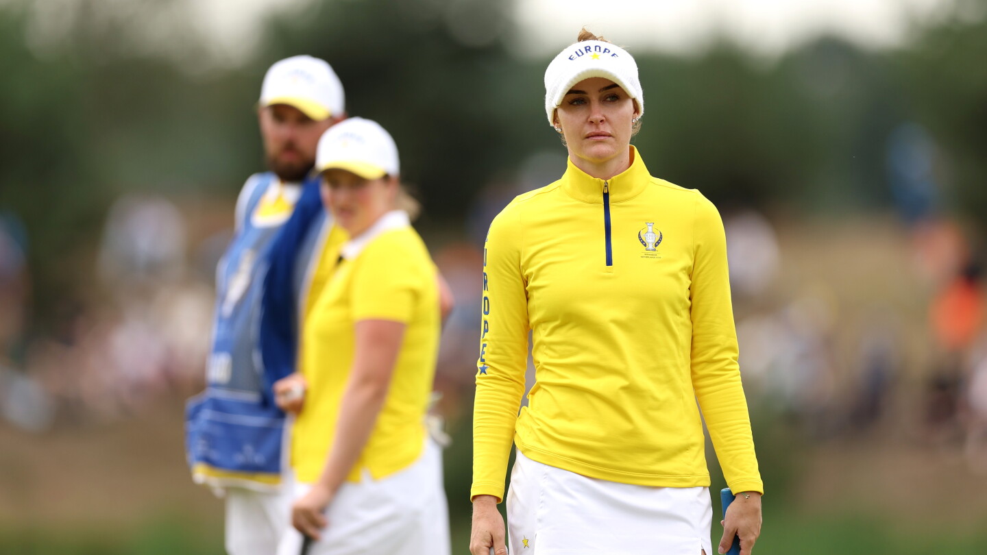 Fault in Europe's stars? Lottie Woad, Charley Hull fall again as U.S. ties up Solheim Cup