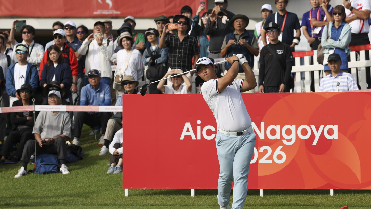2026 Asian Games: Tom Kim two shots off lead in pursuit of military service exemption