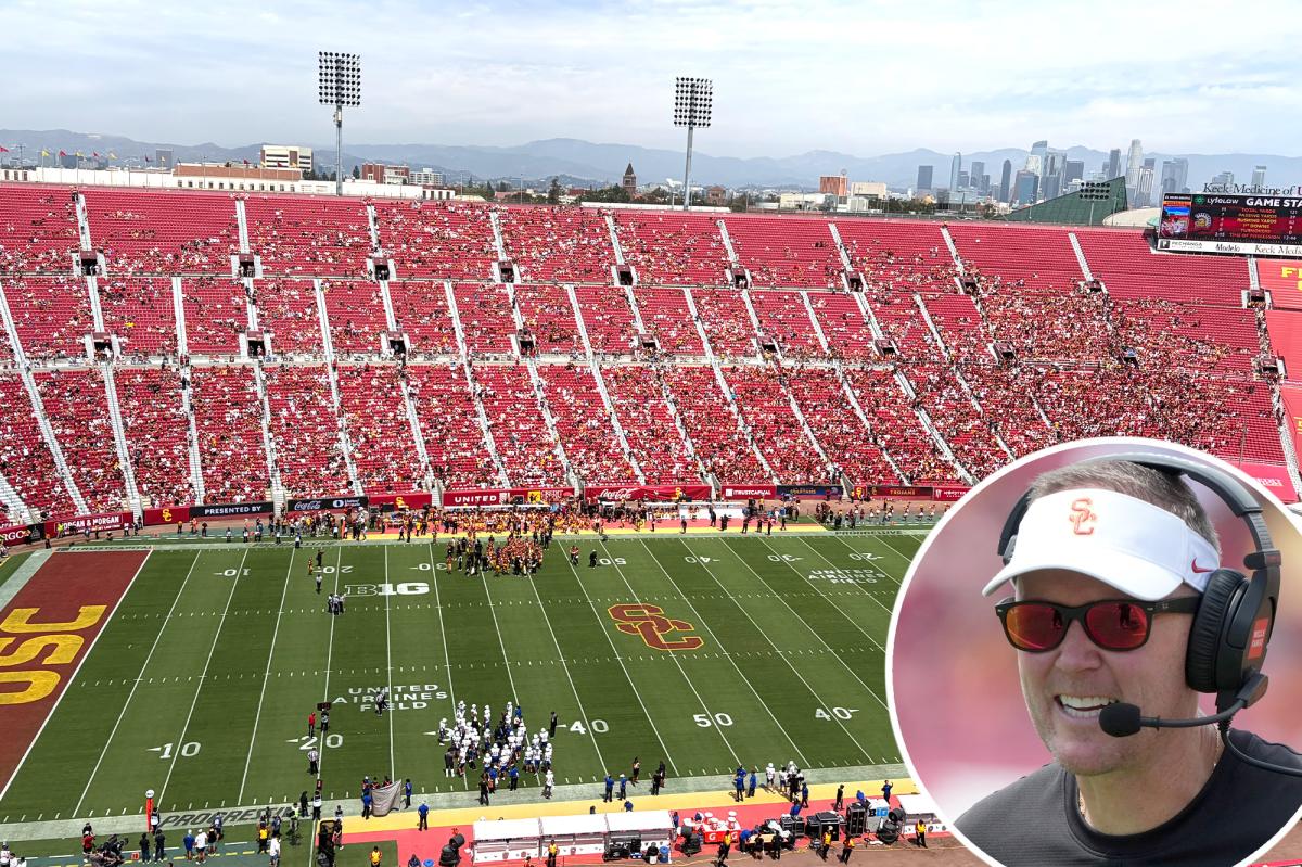 USC's Lincoln Riley laments 'false narrative' over attendance