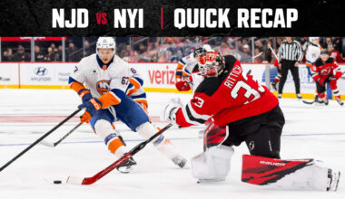 QUICK RECAP: Devils 2, Islanders 1