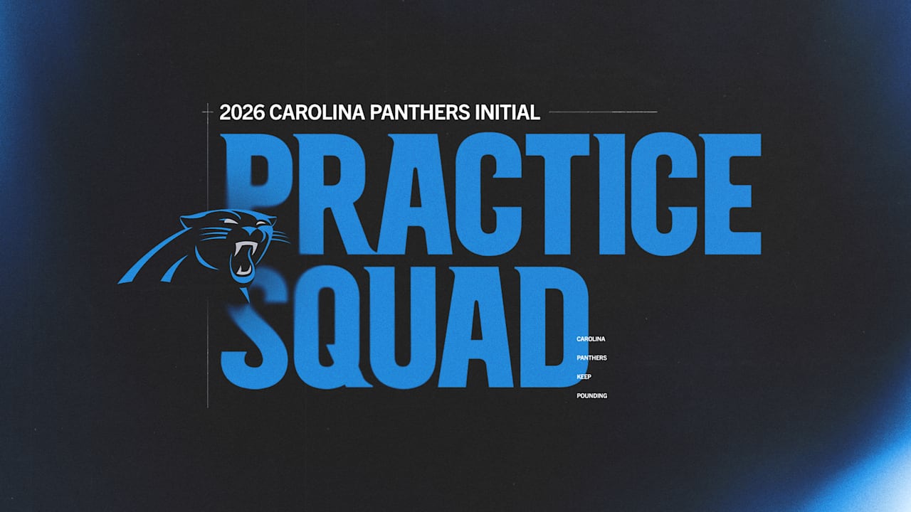 Panthers sign 12 players to practice squad
