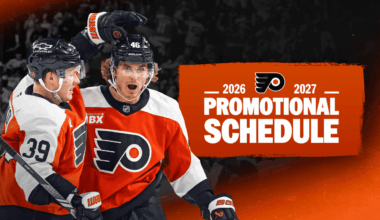 Flyers Announce 2026-27 Promotional Schedule