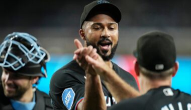 Sandy Alcantara comes out of the bullpen on 1 day of rest and earns 1st career save for Marlins