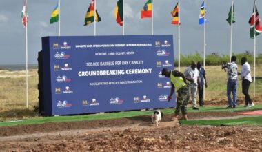 African heads of state break ground for $16B oil refinery project