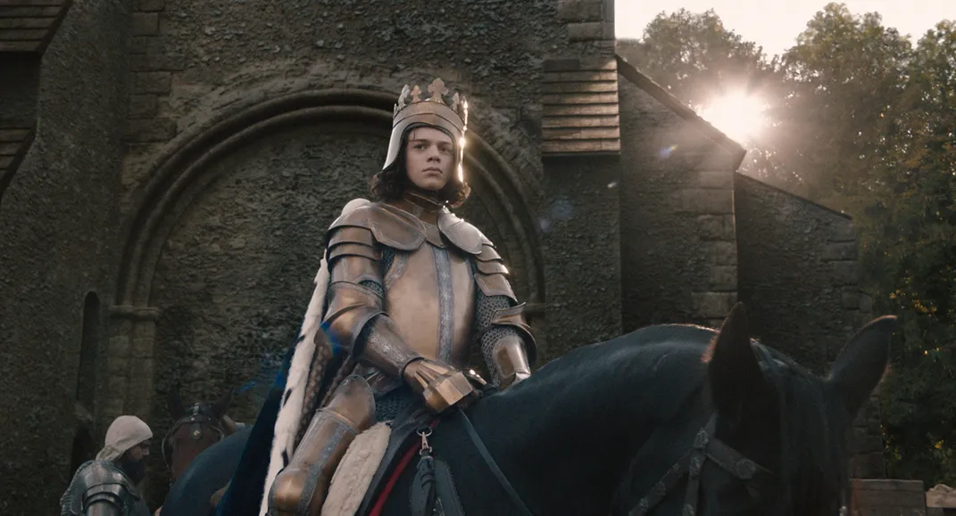 Woody Norman as Richard II in The Uprising