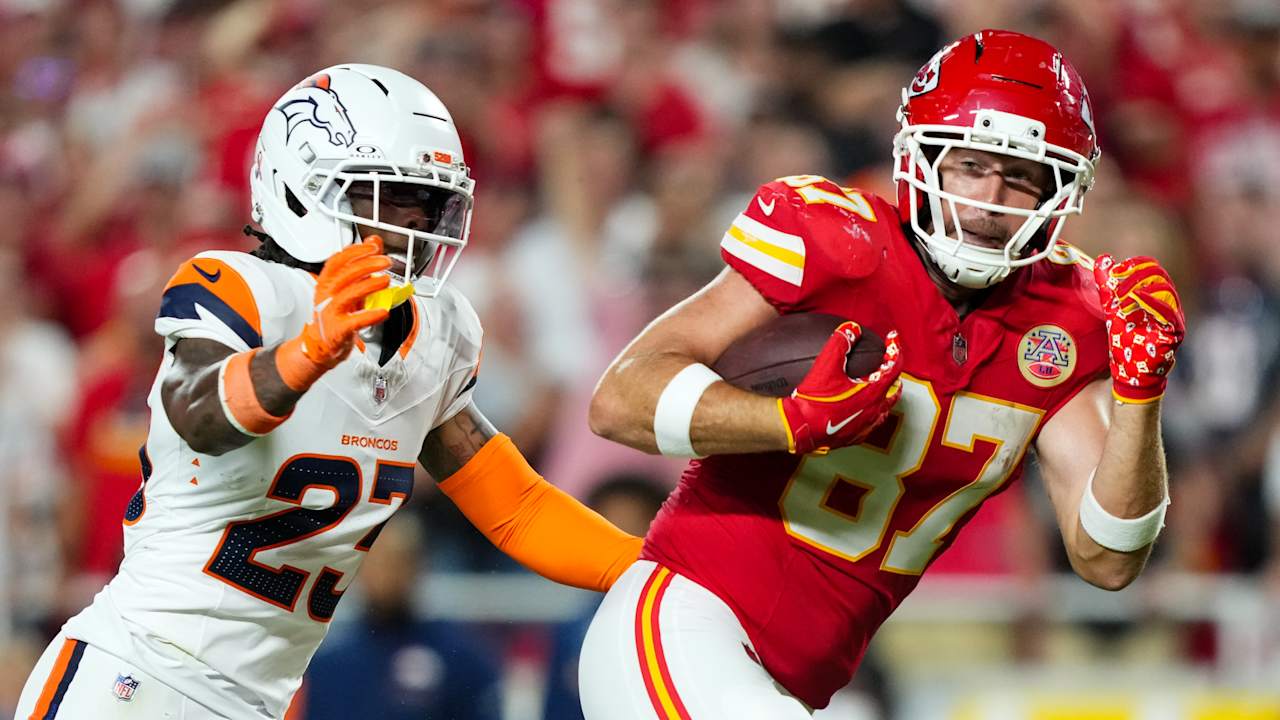 Chiefs' Travis Kelce moves into second place for all-time tight end receiving yards | Latest NFL News, Analysis & Updates