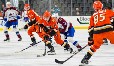Ducks Prospects Fall 7-2 to Avs in Rookie Faceoff Opener