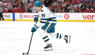 Celebrini generational player with 'mighty engine' for emerging Sharks