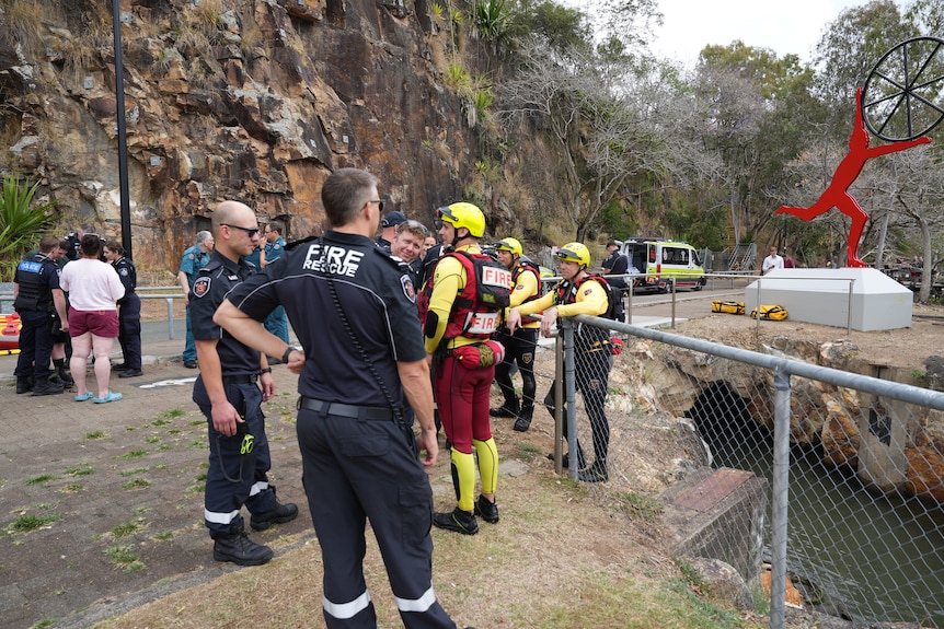 various emergency services chat to each other