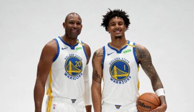 Warriors Announce Starting Lineup for Preseason Game vs. Clippers