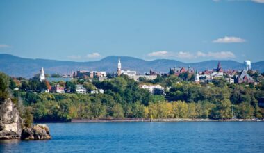 Burlington skyline, Vermont