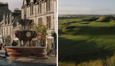 Teeing Off in the Birthplace of Golf, in St. Andrews, Scotland