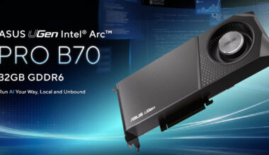 ASUS Makes Its First Intel Arc Card, a 32 GB Arc Pro B70 Under the UGen AI Brand