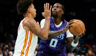 Hornets blown out by Hawks 128-81 in first game home without LaMelo Ball, booed by sellout crowd :: WRAL.com